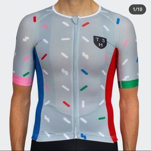 Tenspeed Hero Women's Grey Sprinkles Cycling Jersey